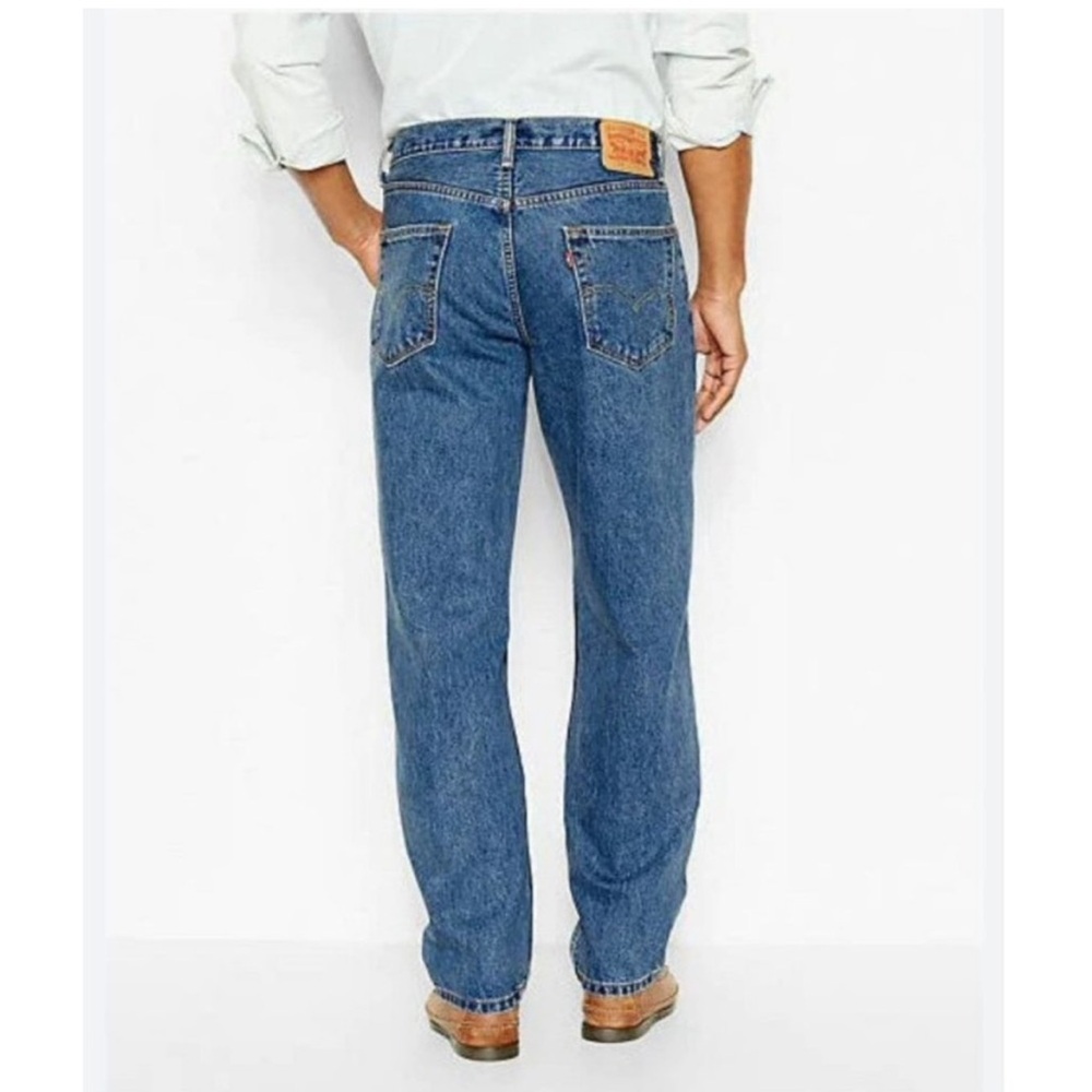 Levi’s 550 Red Tag Bootcut Blue Jeans Size 42 X 30